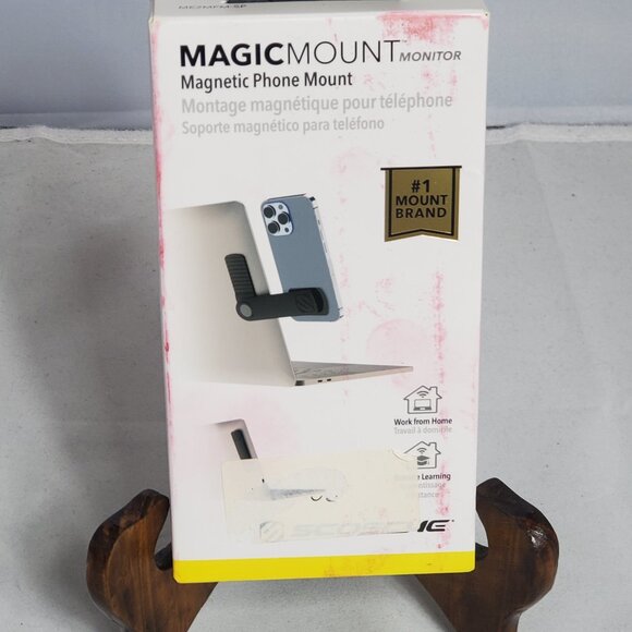 Scosche Magnetic Mount for Laptop/Computer Monitor Stand (ME2MPM-SP) - NEW™ - Picture 1 of 4